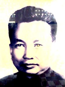 Pol Pot - the face of brutality. 