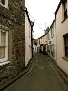 tiny streets of Cawsands
