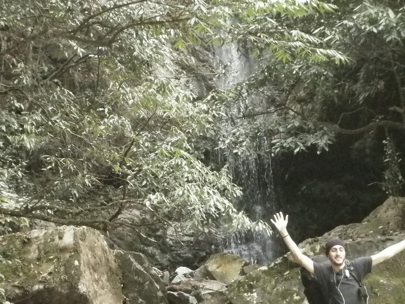 11 Me & small waterfall