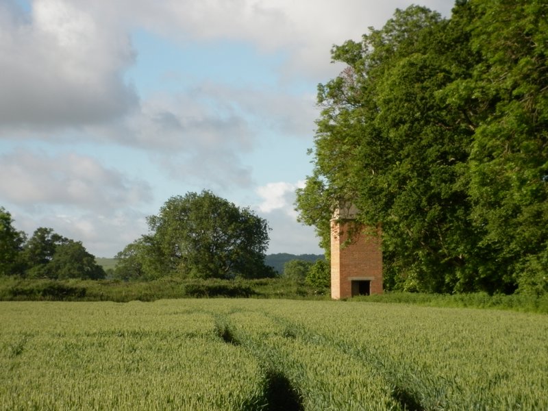 the abandoned water tower