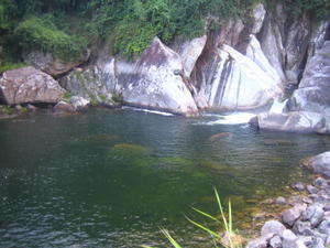 Ban Ho spring waterfall