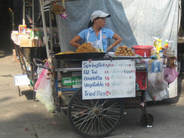 Thai food stalls