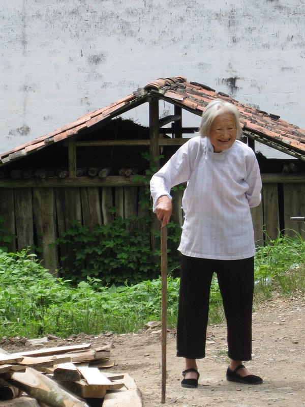 90 year old Han woman. 