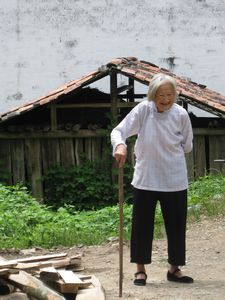 90 year old Han woman. 