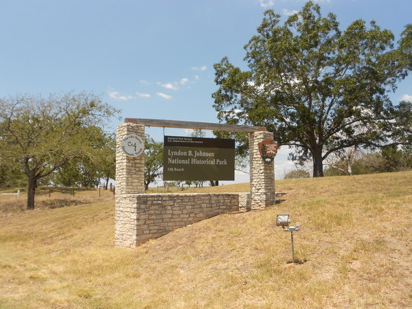LBJ Ranch Entrance
