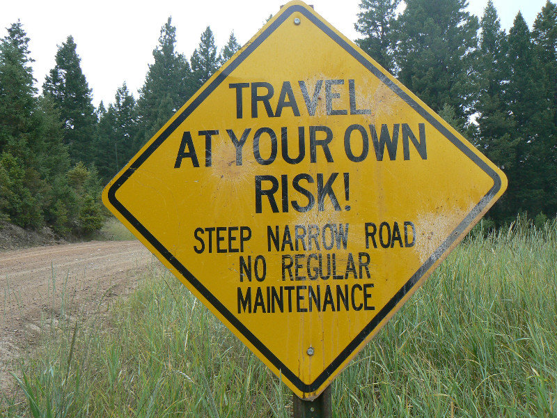 Drive at our own risk