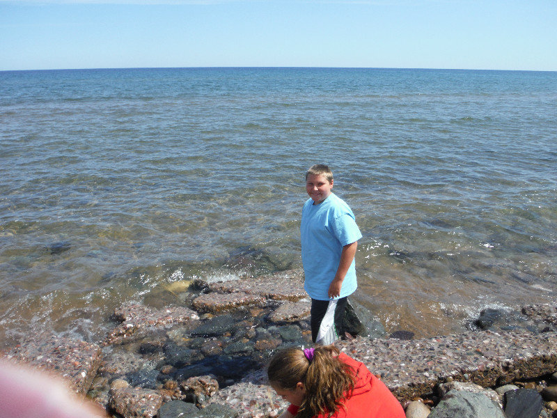 Searching for Lake Superior Agates 2