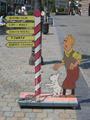 Reader tip - don´t ask a wooden cutout for directions