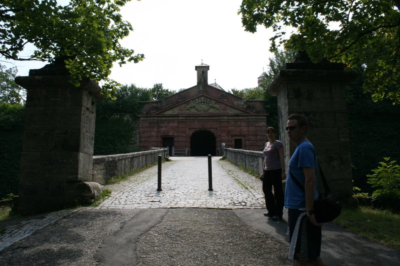 entrance to fortress