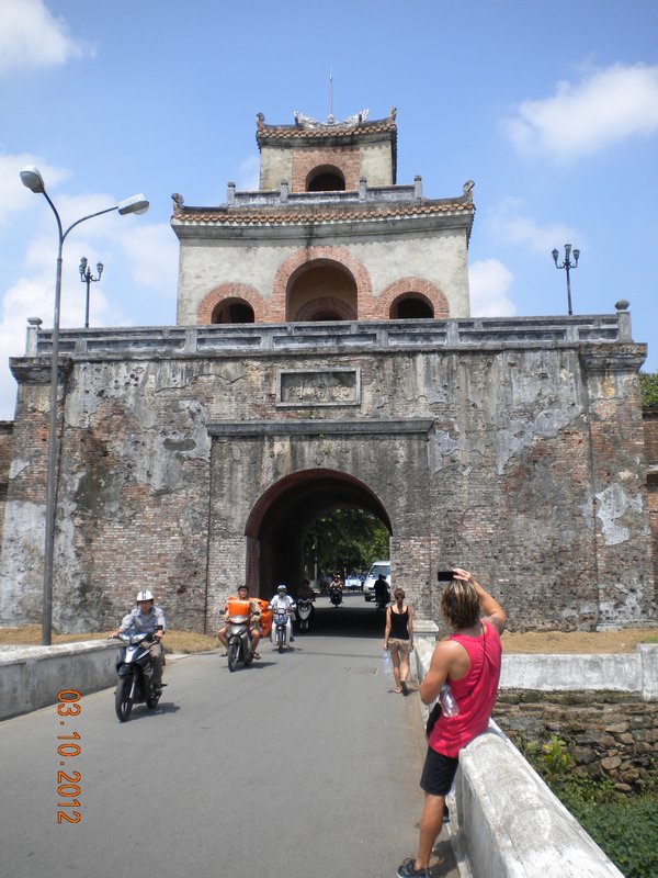 entrance to citadel