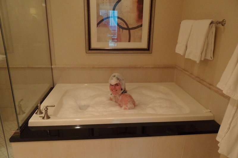 Huge bath in our room