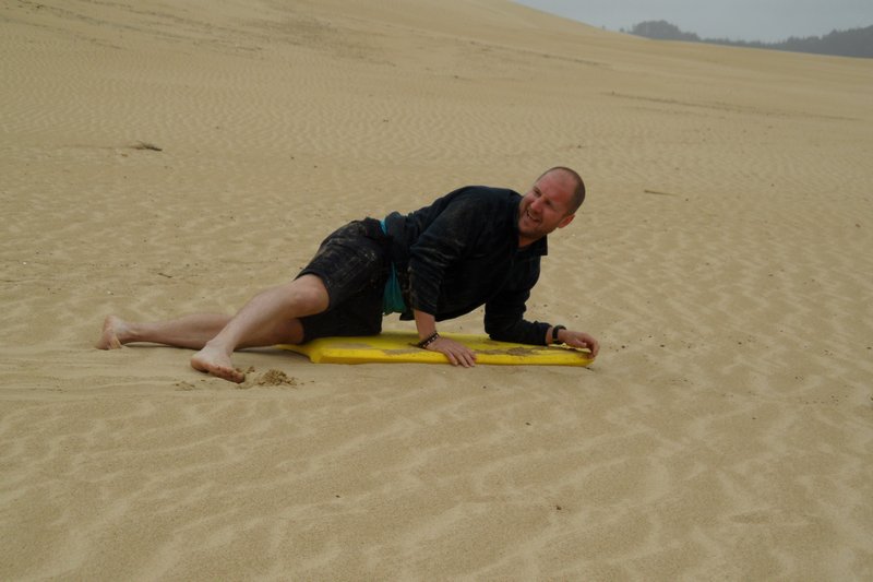 sandboarding