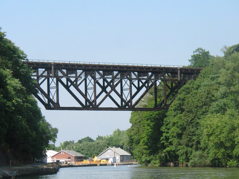 Upside-down Railroad Bridge