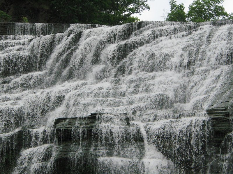Ithaca Falls close up