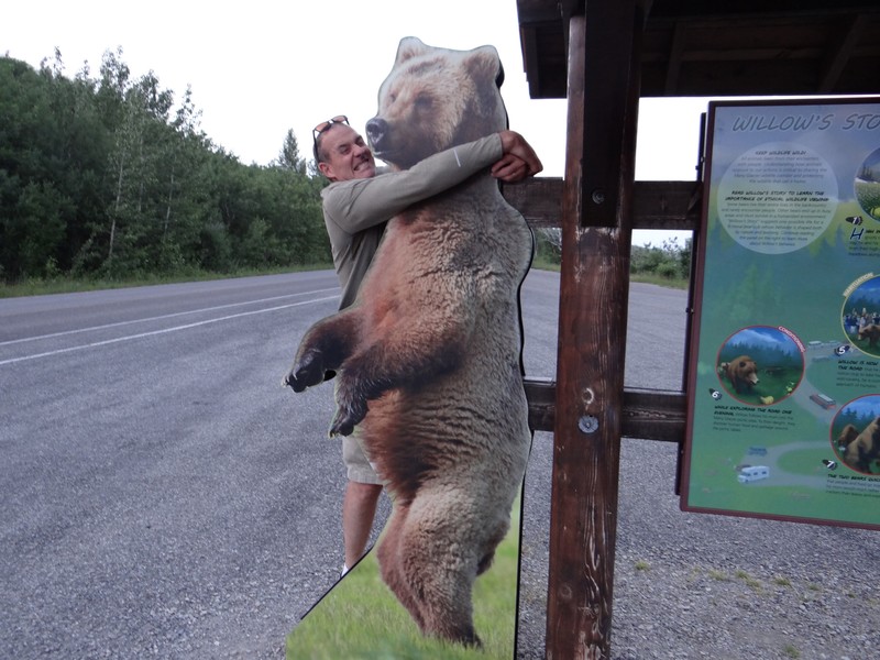 Bear wrestling