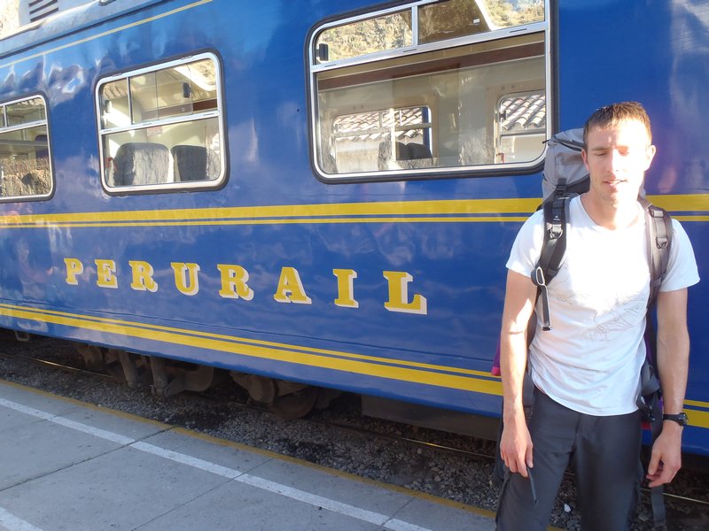 Our train back to Cusco