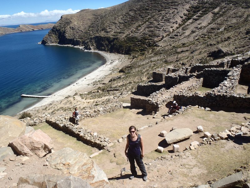 Inca ruins at Island of the Sun