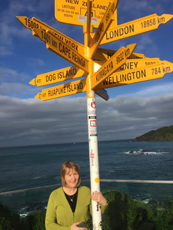 Jeanette's Bluff Signpost Pic