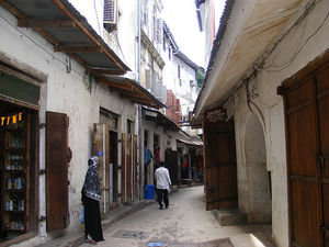 The streets of Stonetown, Zanzibar