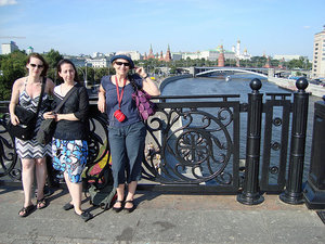 The girls in Moscow
