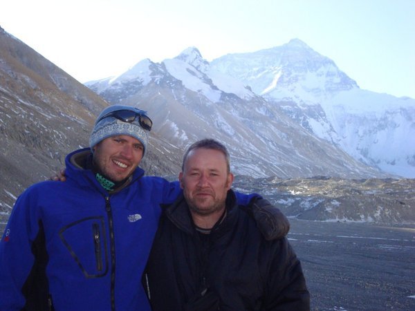Del and I at Everest Base Camp