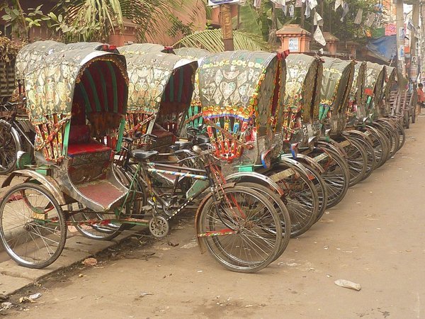 Even more rickshaws in Chittagong