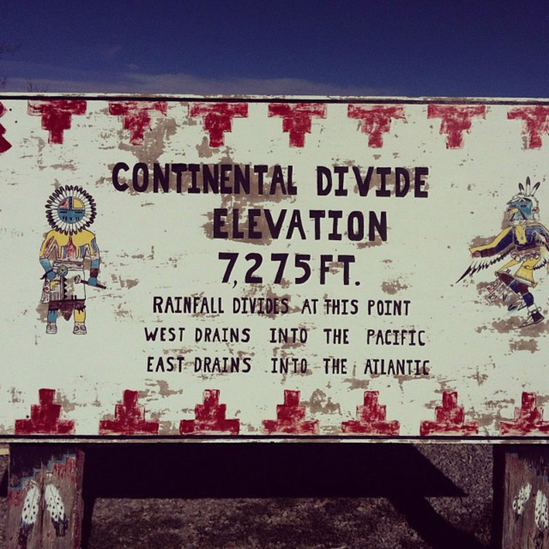 Continental divide