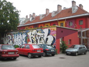 Hostelet vaart i Ljubljana