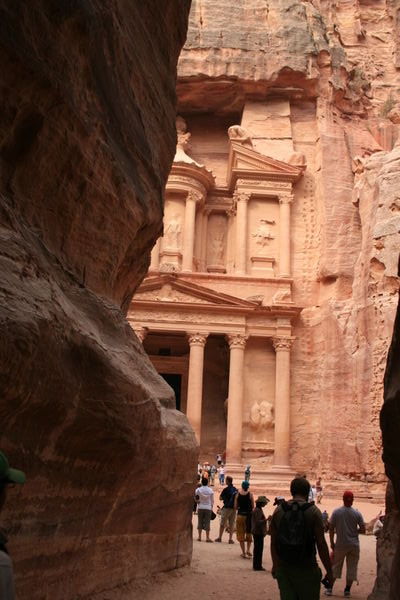 Første glimt av Petra