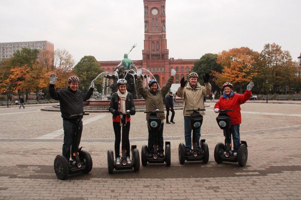 Segway Tour Group (Us on the right)