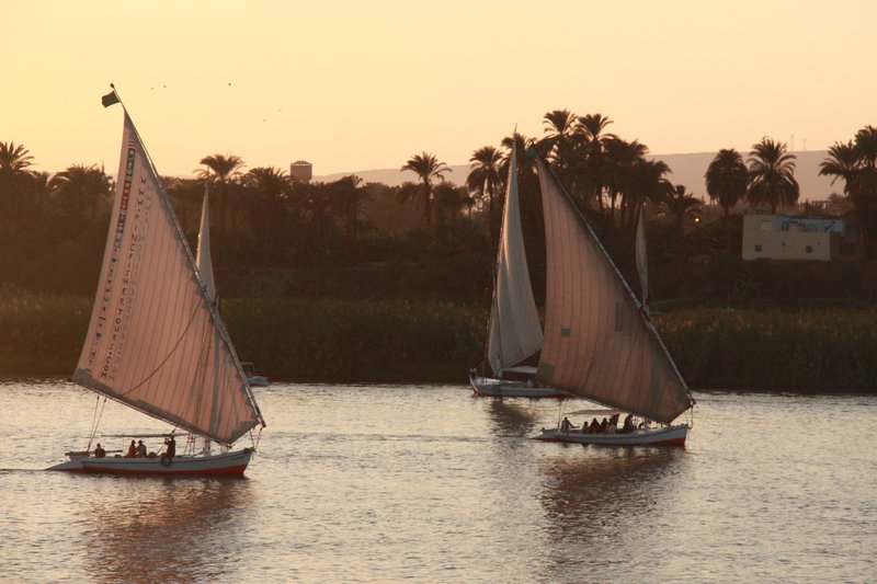Typical Nile scene