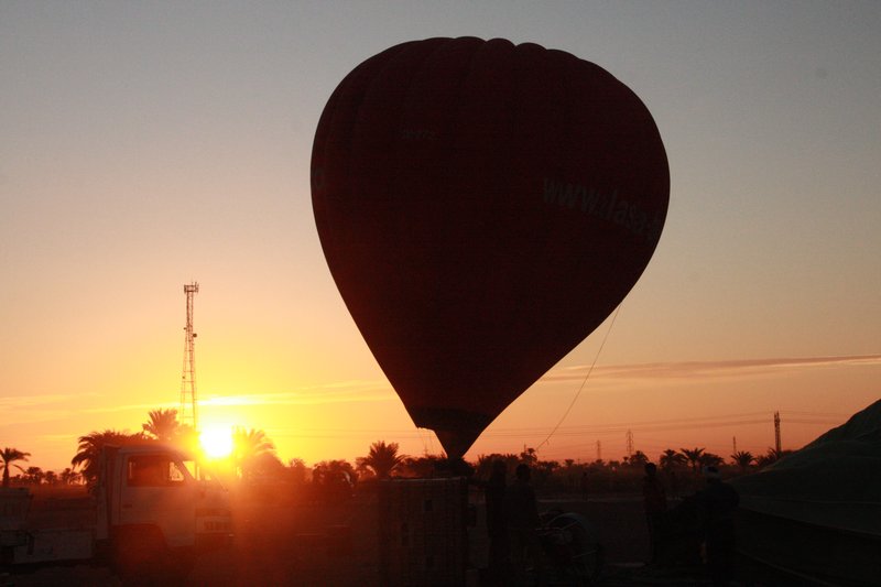 Hot Air Balloon Sunrise