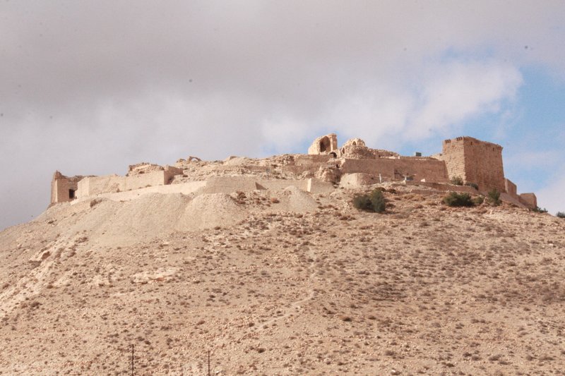 Ancient Hilltop Castle out of Petra