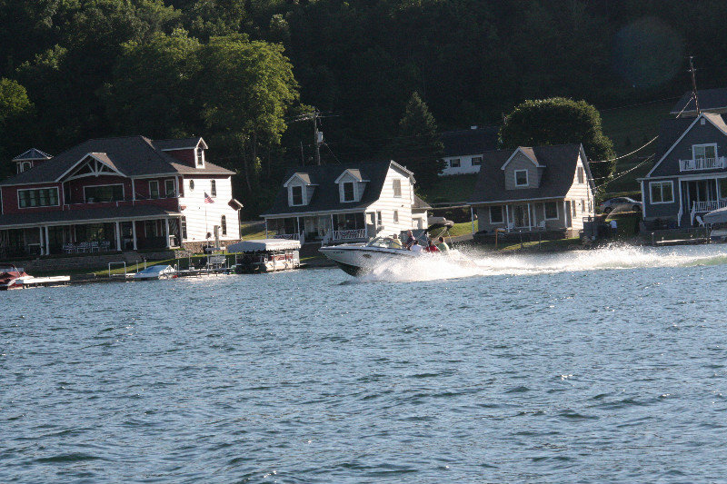 Some more of the 'holiday homes' by the lake