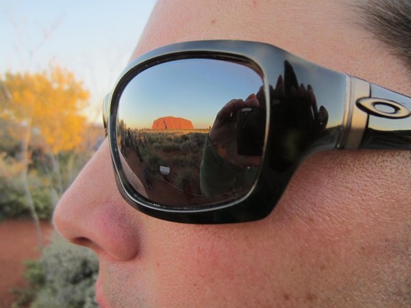 Stew with Uluru in his sights