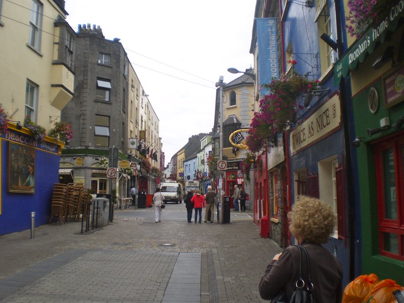 Typical galway street