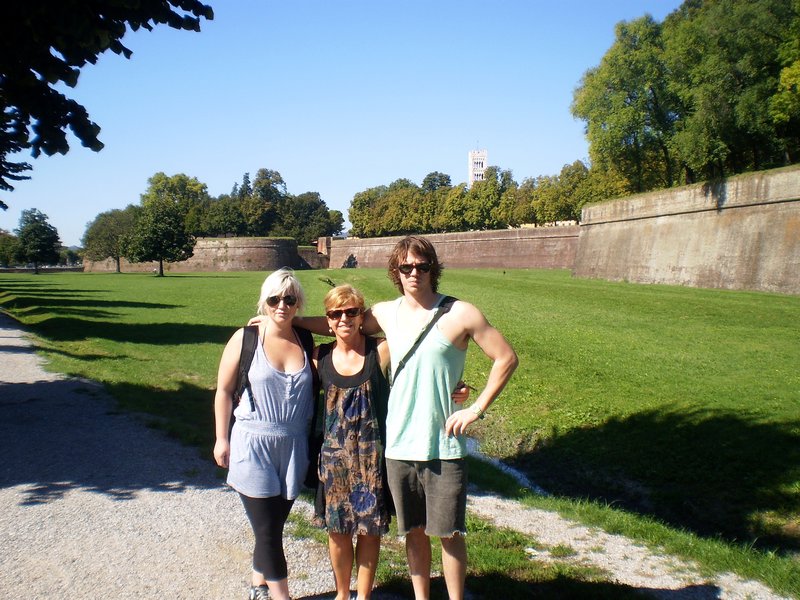 Outside the Walled City of Lucca