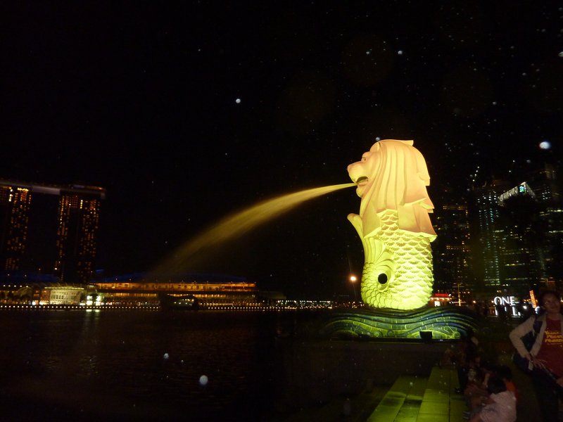 Merlion at the Merlion Park