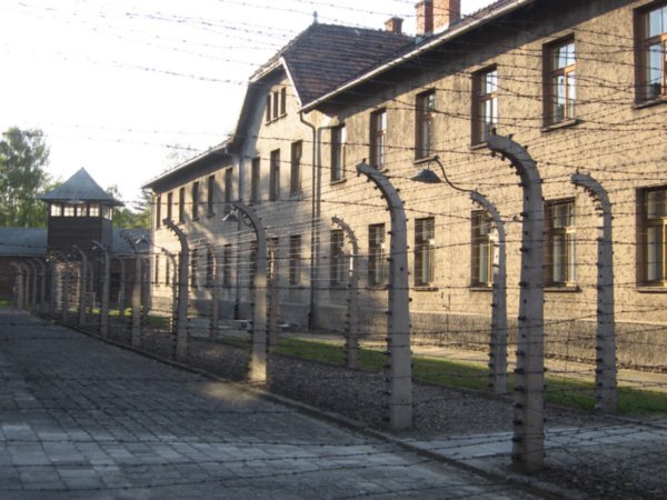 Auschwitz barrack