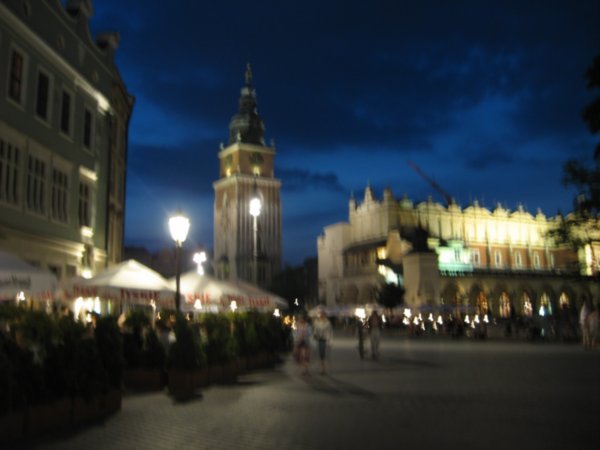 Krakow at Night!