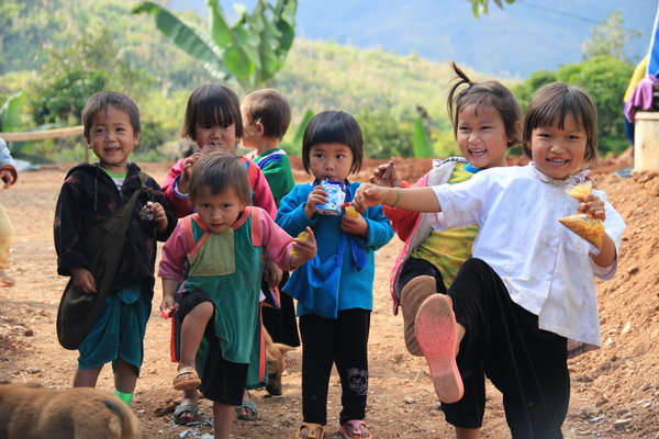 Cute kids - North of Thailand