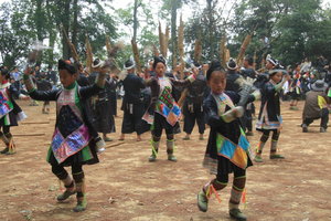 Gunner village - dancing- South China