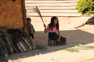 Broomstickmaking - Northern Laos