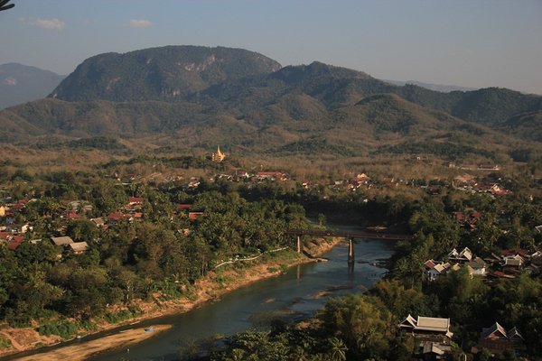 View from hill - Luang Prabang - Laos