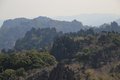 Limestone cliffs -Central Laos
