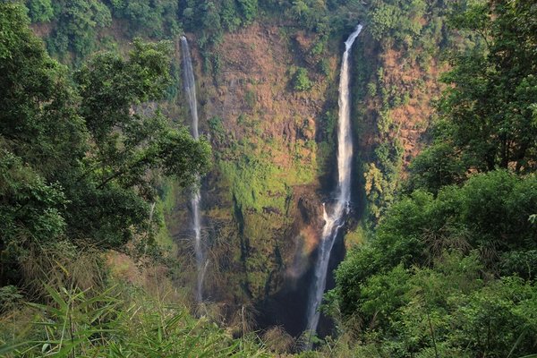 Highest waterfall in Laos - Bolaven Plateau