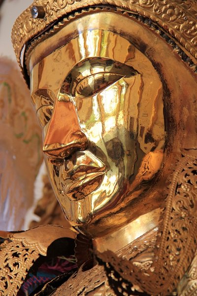 Polished Buddha - Yangoon-Burma
