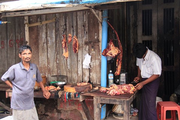 Fresh meat - Yangoon -Burma