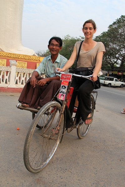 Who's the trishaw driver - Mandalay - Burma