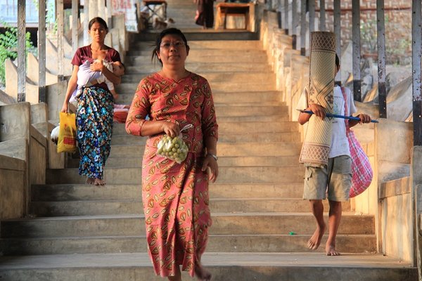 Up the Mandalay hill -  Burma